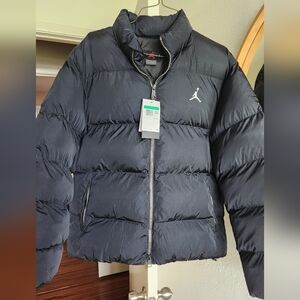 Jordan Black Puffer Jacket